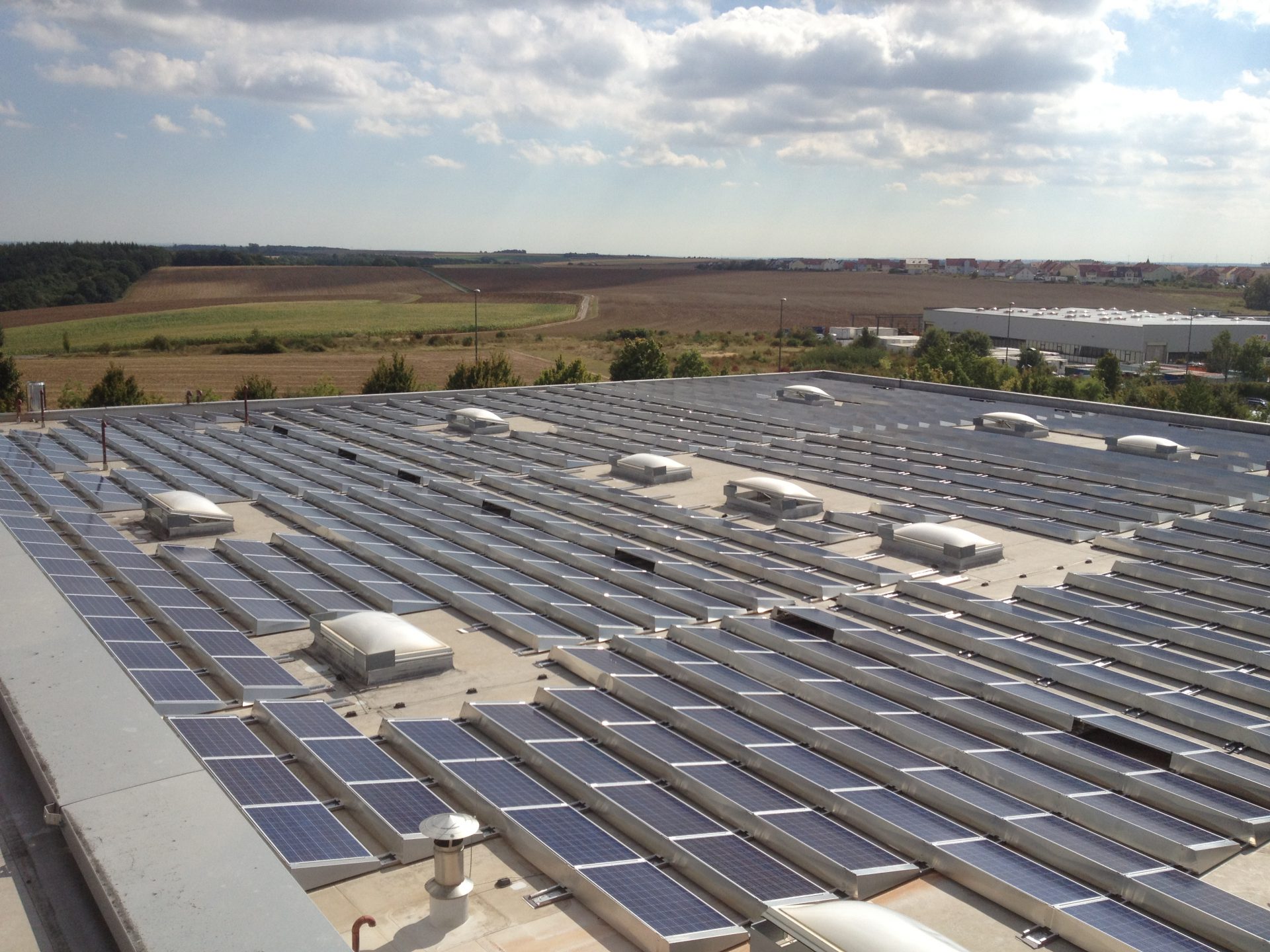 Solarstrom für Gewerbe und Industrie