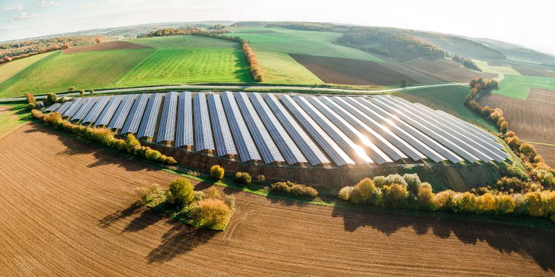 Solarpark Photovoltaik Freifläche Würzburg